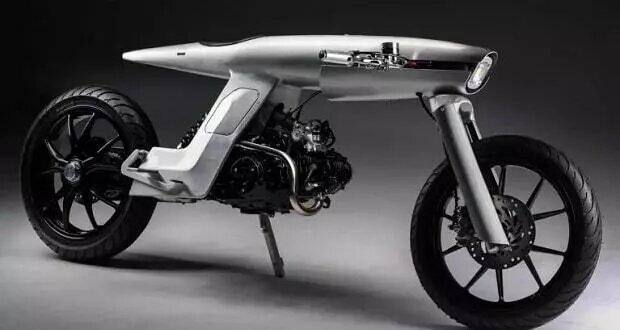 این موتور طراحی منحصر به فردی دارد | رونمایی از عجیبترین موتورسیکلت جهان