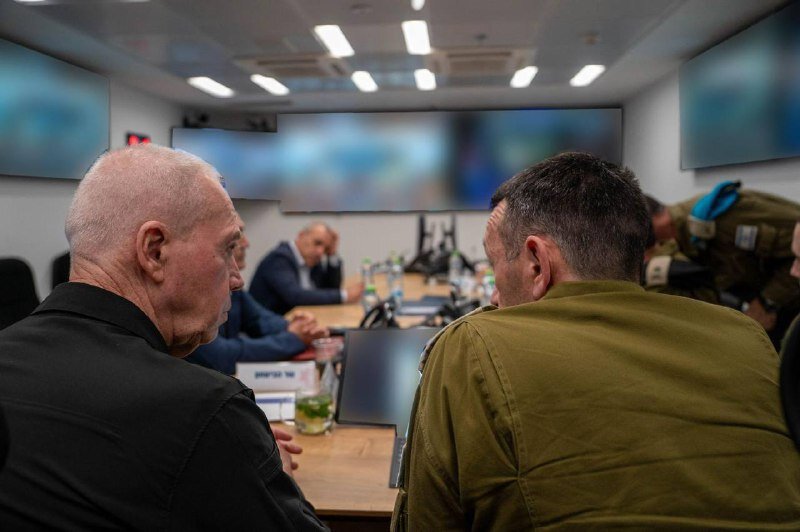 چهره های در هم کابینه جنگ تلآویو در زیر زمین | تصاویر