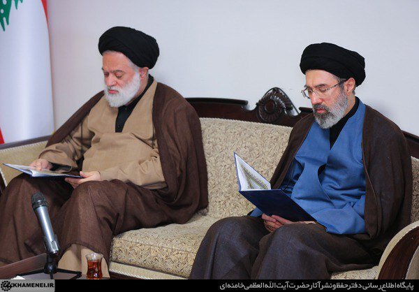 تصاویری از حضور جمعی فرزندان رهبر انقلاب در دفتر حزبالله لبنان