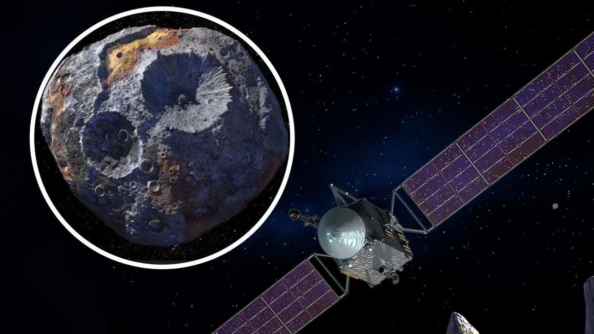 این سیارک طلایی ۱۰۰ هزار کوادریلیون دلار میارزد