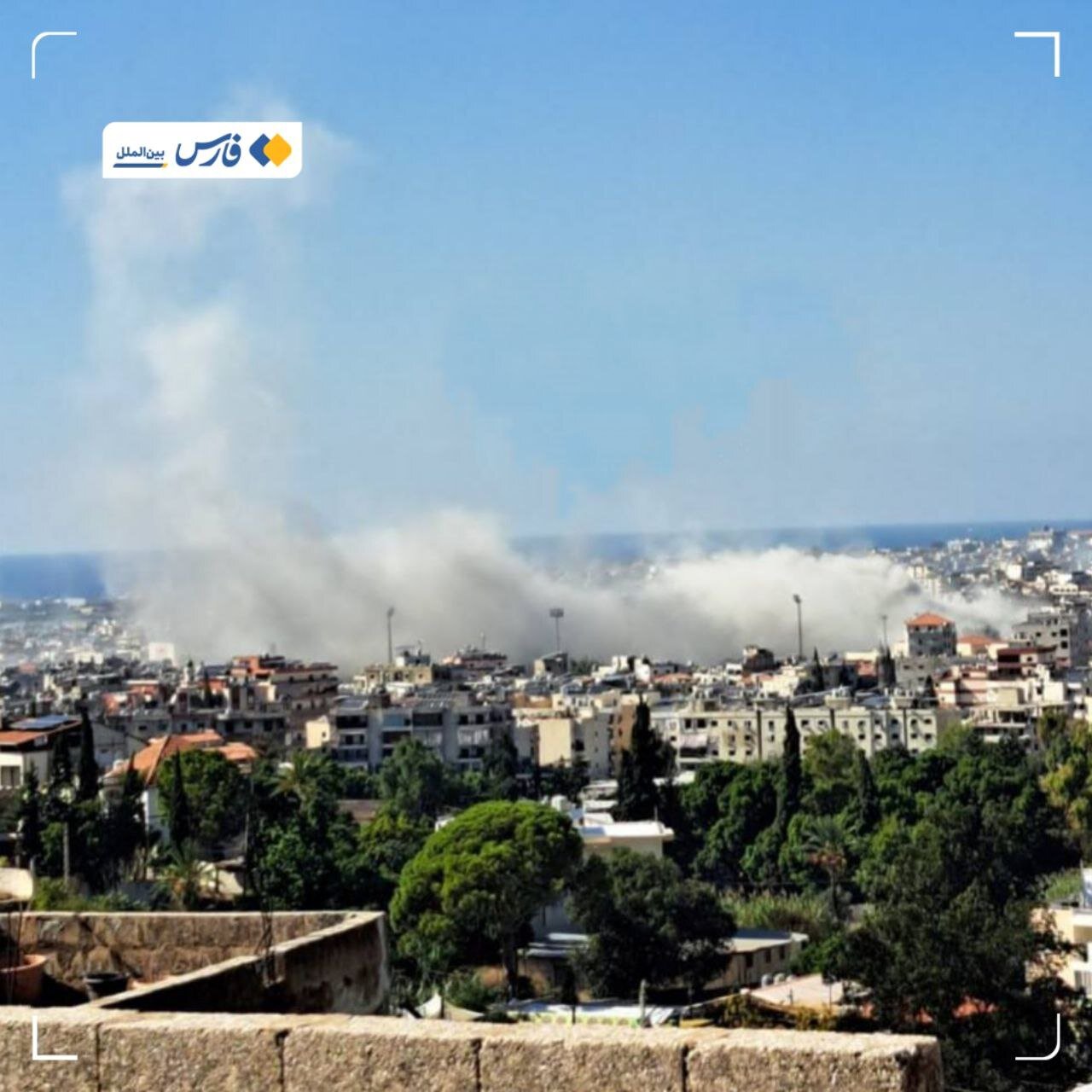 شنیده شدن صدای انفجار در ضاحیه جنوبی بیروت