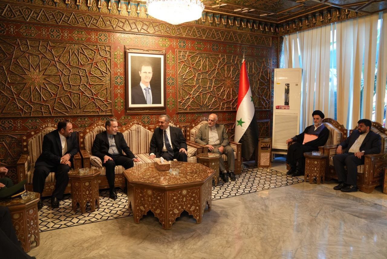 تصاویر استقبال مقامهای عالیرتبه سوریه از عباس عراقچی در دمشق