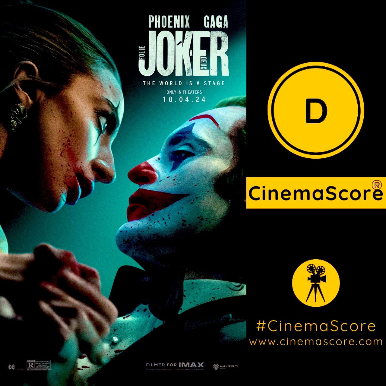 شکست دیوانهوار «جوکر: جنون مشترک» در تاریخ کمیکبوکی سینما 1 «جوکر: جنون مشترک» پایینترین نمره فیلم های کمیک بوکی تاریخ سینما را گرفت