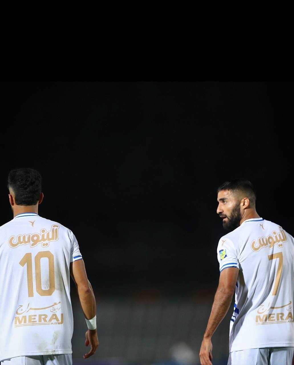 آشتیکنان محمدی و رضاییان در رختکن + عکس