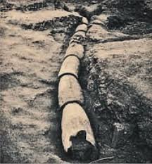 حقایقی در باره لولههای موشرو و گربهرو در عمارتهای اعیانی! | لولهکشی آب با تنبوشههای سفالی