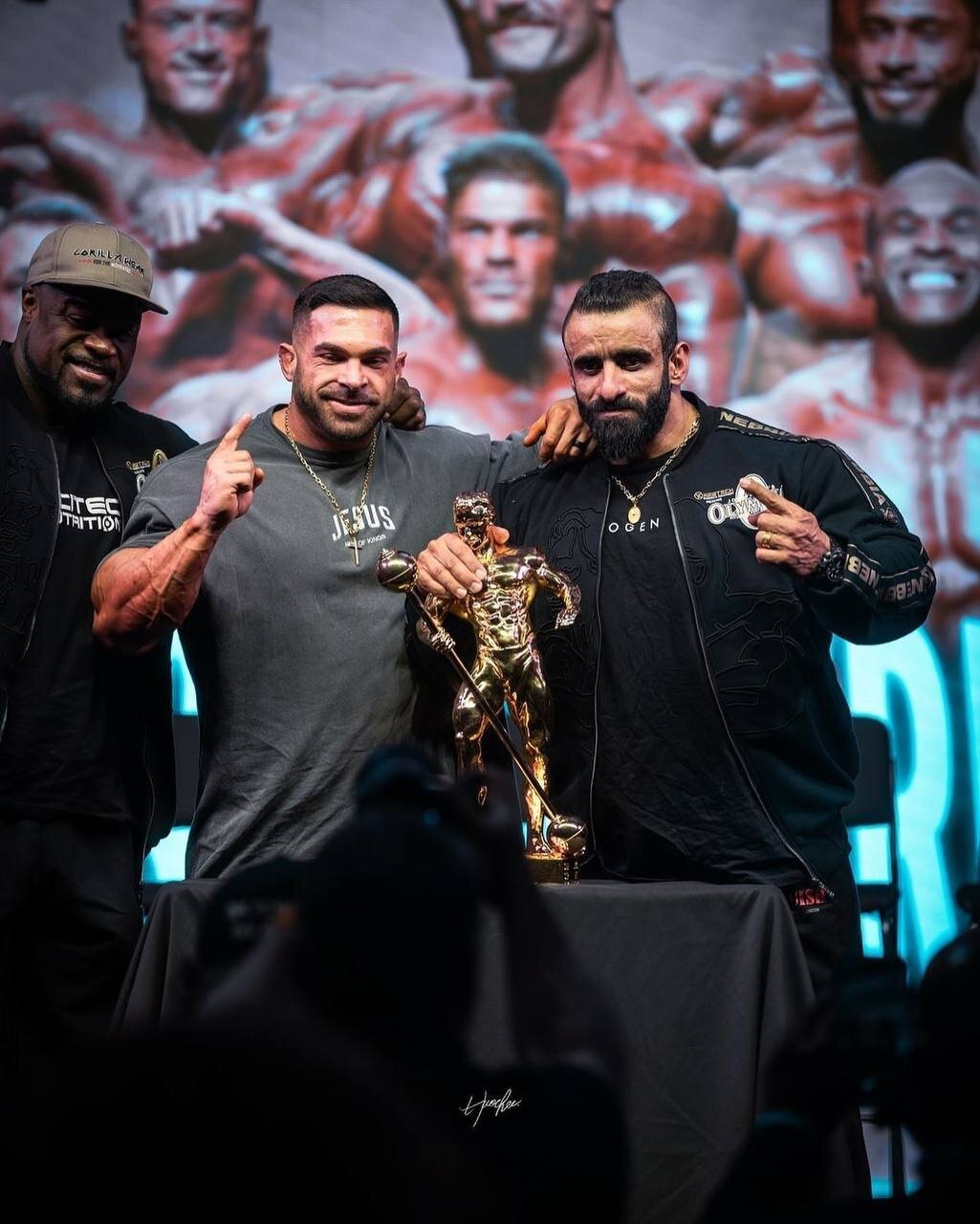 تصاویر جالب از هادی چوپان و درک لانسفورد دو مدعی اصلی قهرمانی مسترالمپیا ۲۰۲۴ | تصاویر