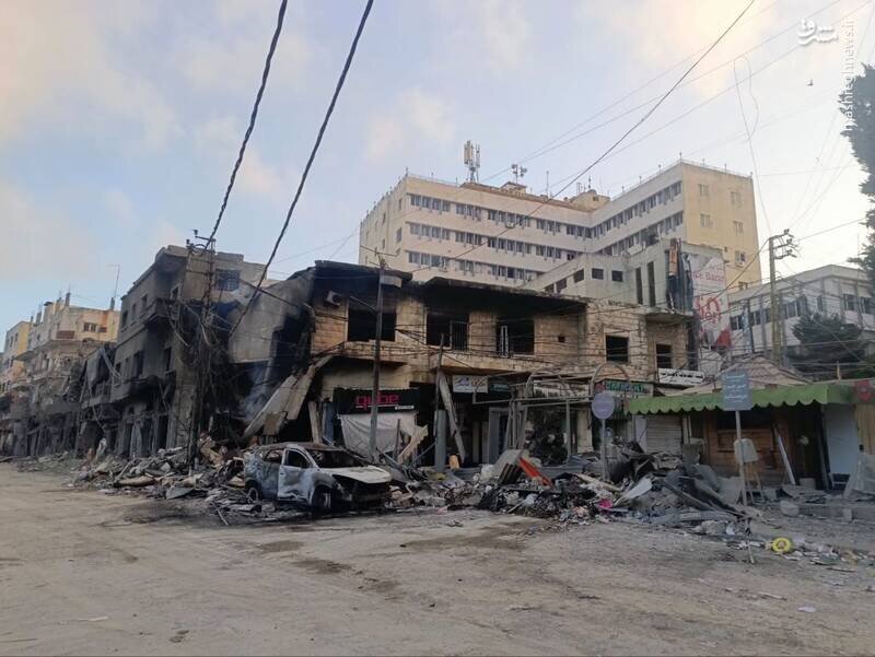 حال و روز بازار نبطیه لبنان بعد از بمباران | تصاویر