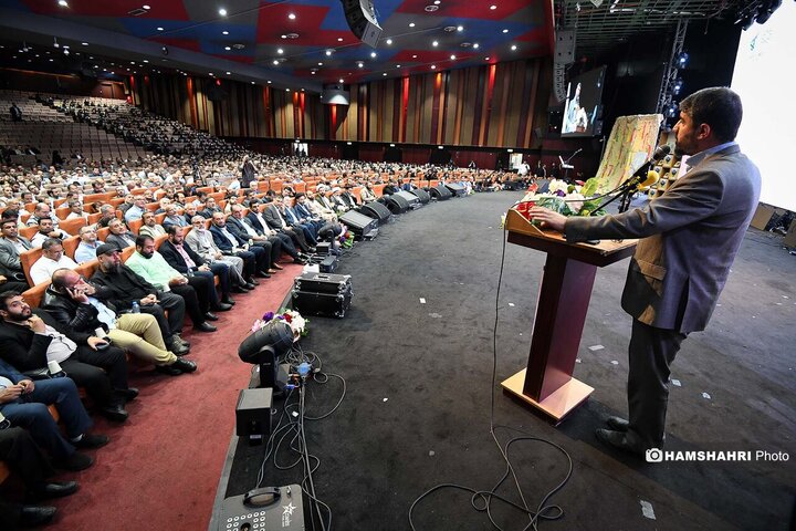 گردهمایی فرماندهان و مسئولین سازمان بسیج شهرداری تهران