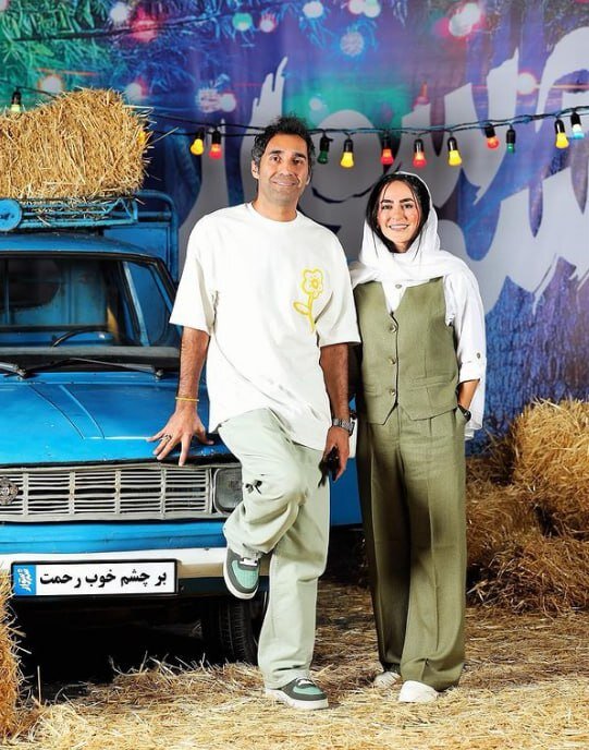 استایل خاص هادی کاظمی و همسرش سمانه پاکدل | عکس