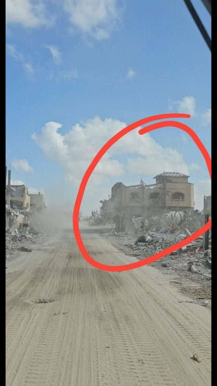 فاصله محل استقرار شهید سنوار با مناطق عملیاتی صهیونیستها در رفح | ویدئو