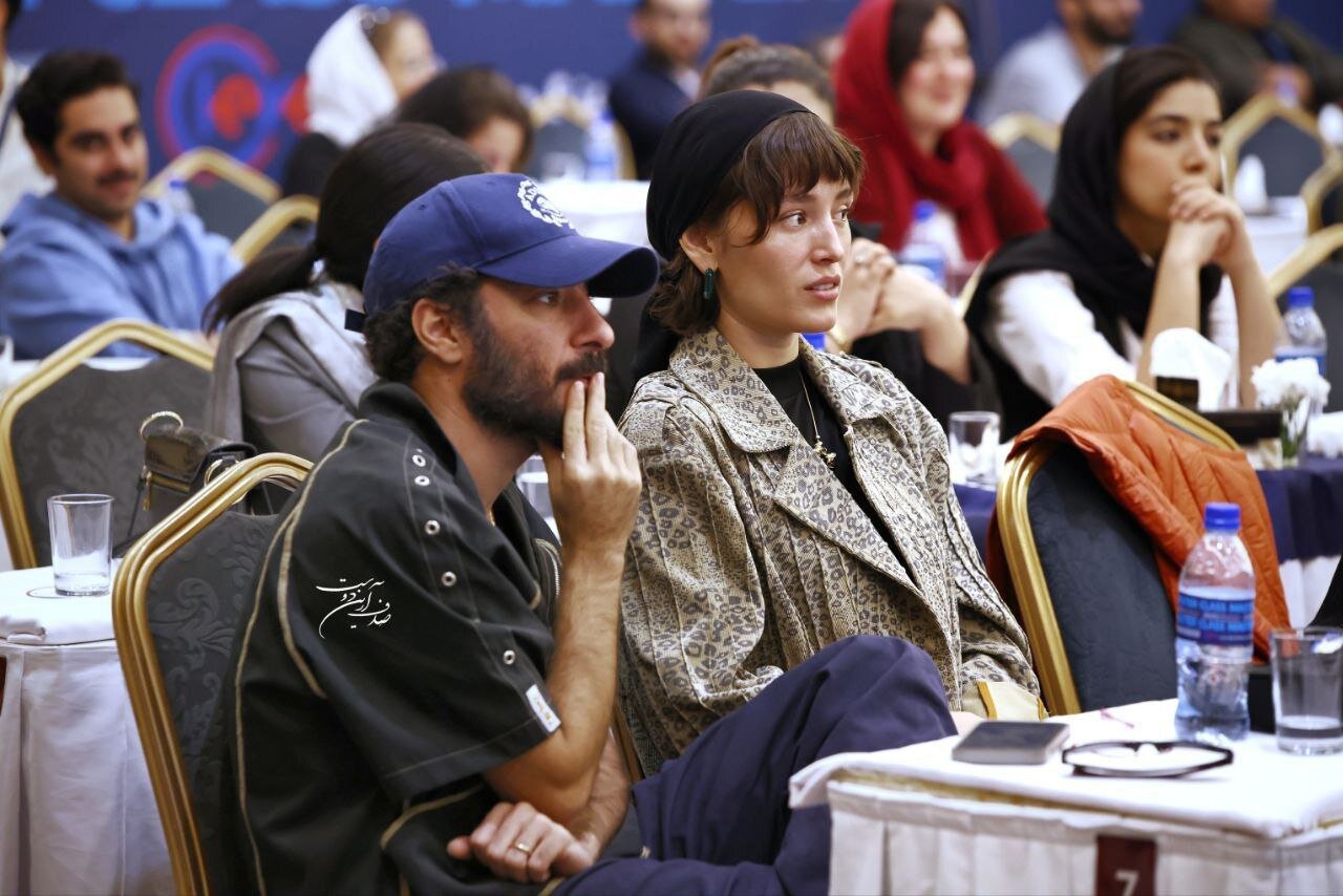 الناز شاکردوست و سحر دولتشاهی و نوید محمدزاده و فرشته حسینی سر کلاس کارگردان مشهور ترکیهای