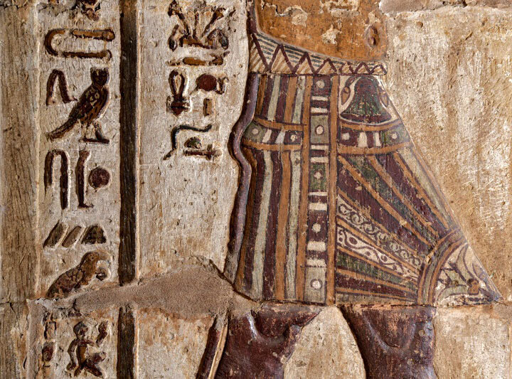نقاشیهای مصر باستان بعد از ۲ هزار سال آشکار شدند؛ از لباس فرعون تا قایق خدا | تصاویر