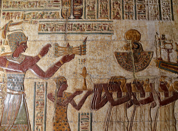 نقاشیهای مصر باستان بعد از ۲ هزار سال آشکار شدند؛ از لباس فرعون تا قایق خدا | تصاویر