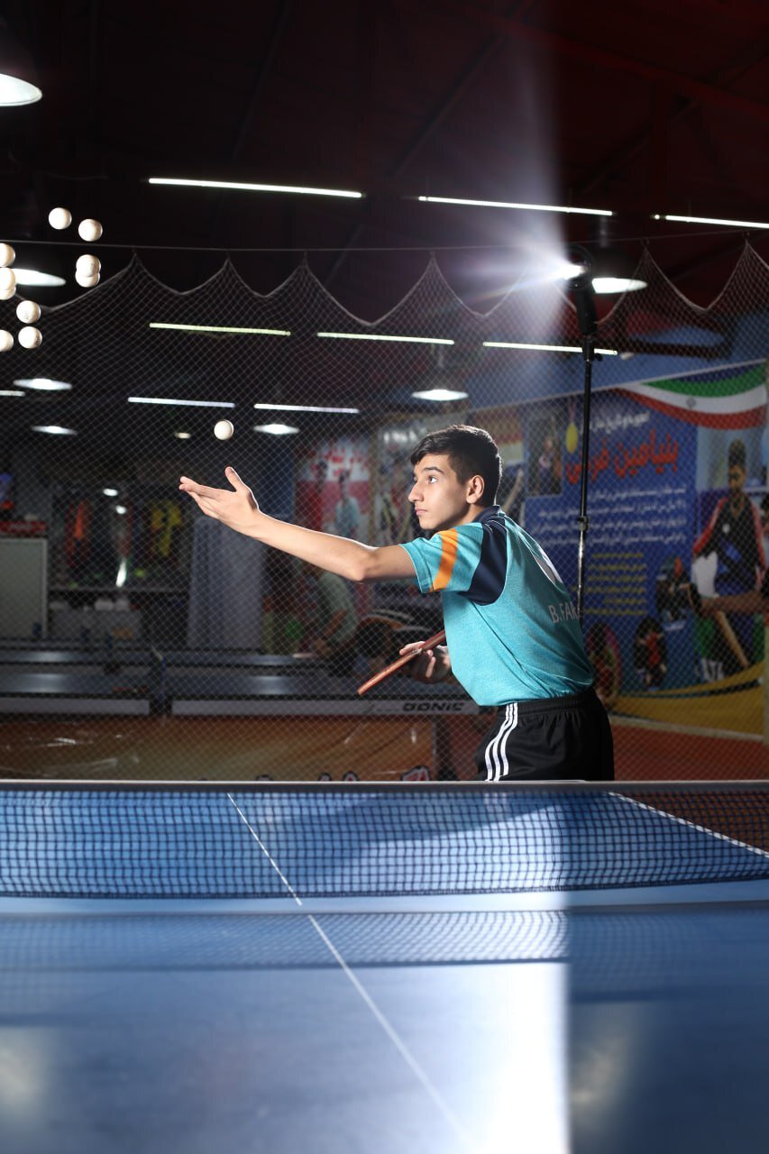 رونالدوی پینگپنگباز؛ توانستم کاری کنم که تا به حال در ایران کسی نتوانسته!