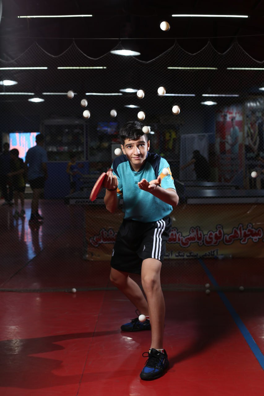 رونالدوی پینگپنگباز؛ توانستم کاری کنم که تا به حال در ایران کسی نتوانسته!