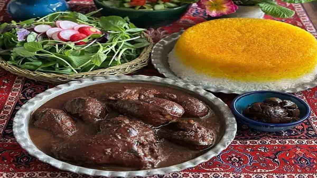 روش تهیه خورشت فسنجان با کدو حلوایی + فوت و فن