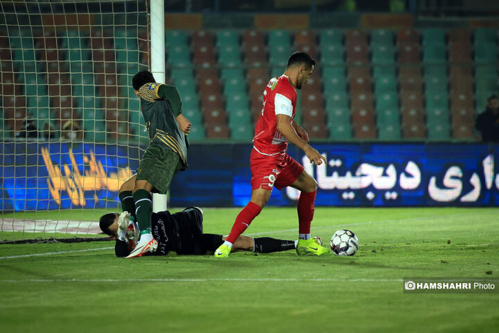 پرسپولیس به صدر رسید | پرسپولیس2- شمس آذر0