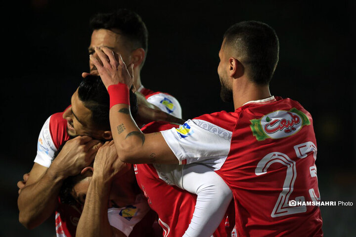 پرسپولیس به صدر رسید | پرسپولیس2- شمس آذر0