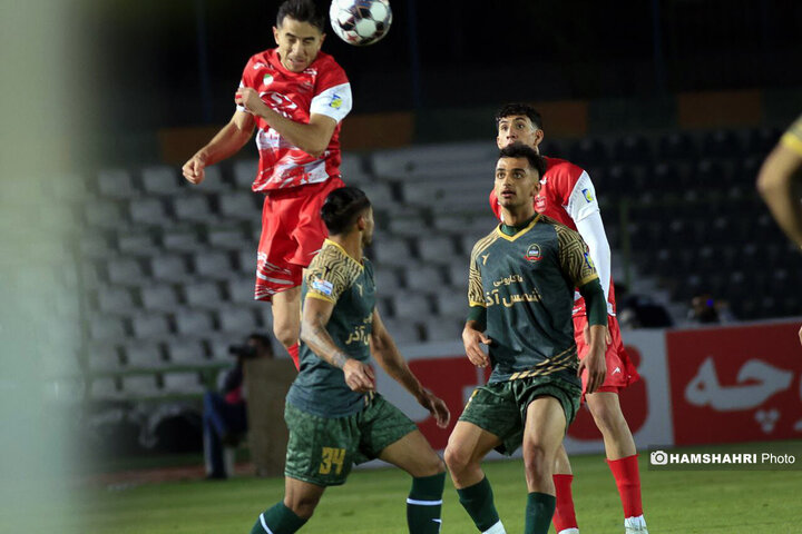 پرسپولیس به صدر رسید | پرسپولیس2- شمس آذر0