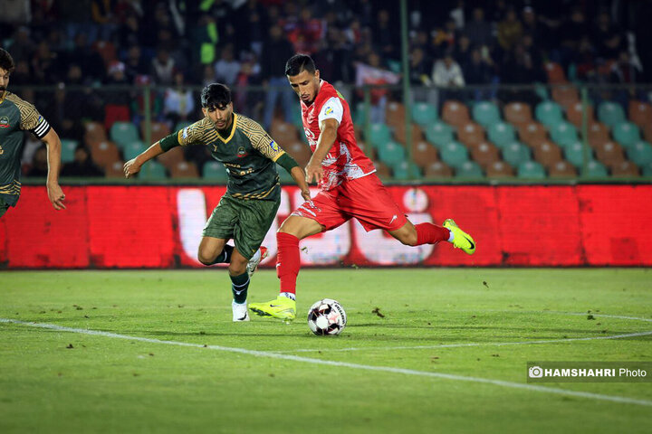 پرسپولیس به صدر رسید | پرسپولیس2- شمس آذر0