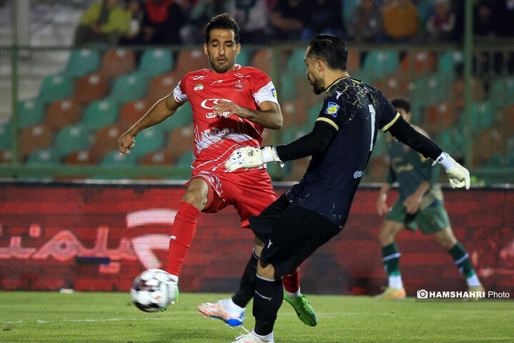 پرسپولیس به صدر رسید | پرسپولیس2- شمس آذر0