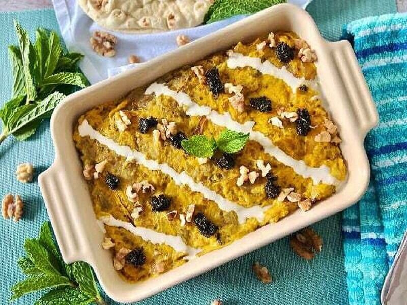 کشک سیب ؛ غذای اصیل کرمانی + طرز تهیه