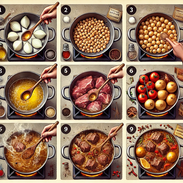 طرز تهیه کاسه کباب سنتی اردبیل + ترفندهای خاص