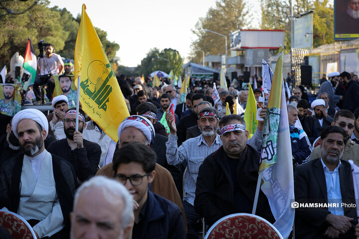 تصاویر مراسم «آرمان روح اله، آغاز نصراله»