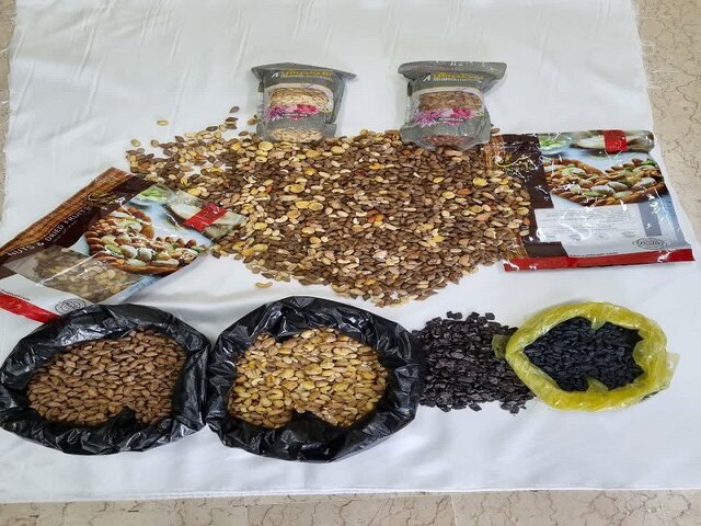 کشف تریاک در بستههای آجیل + عکس