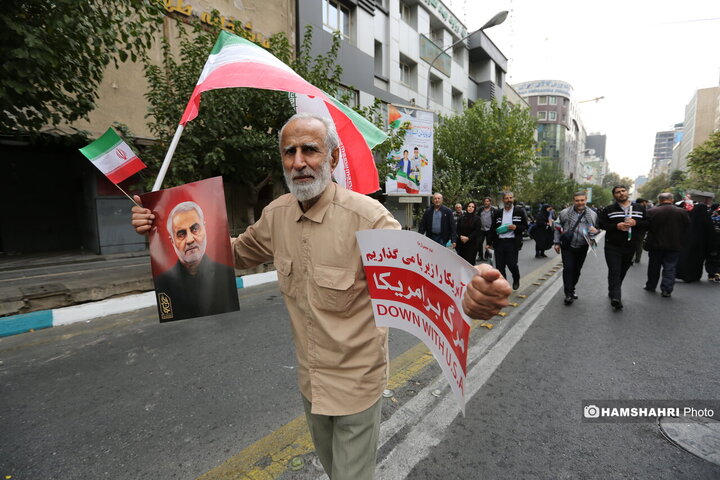 برگزاری راهپیمایی روز ۱۳ آبان در تهران-2