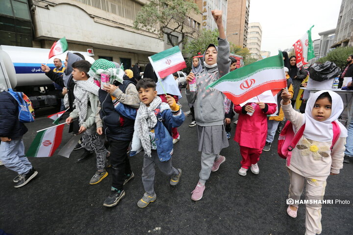 برگزاری راهپیمایی روز ۱۳ آبان در تهران-2