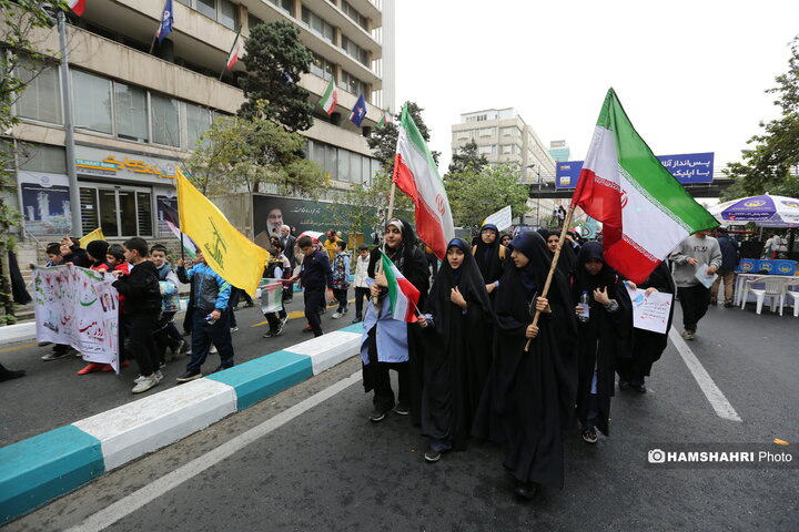 برگزاری راهپیمایی روز ۱۳ آبان در تهران-2