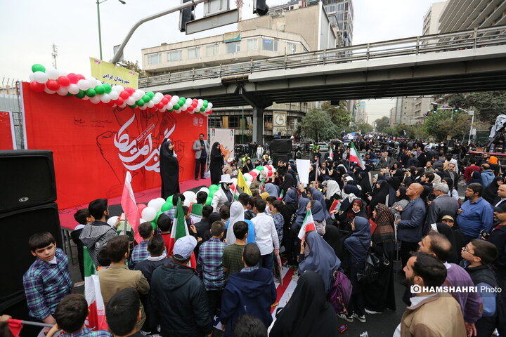 برگزاری راهپیمایی روز ۱۳ آبان در تهران-2