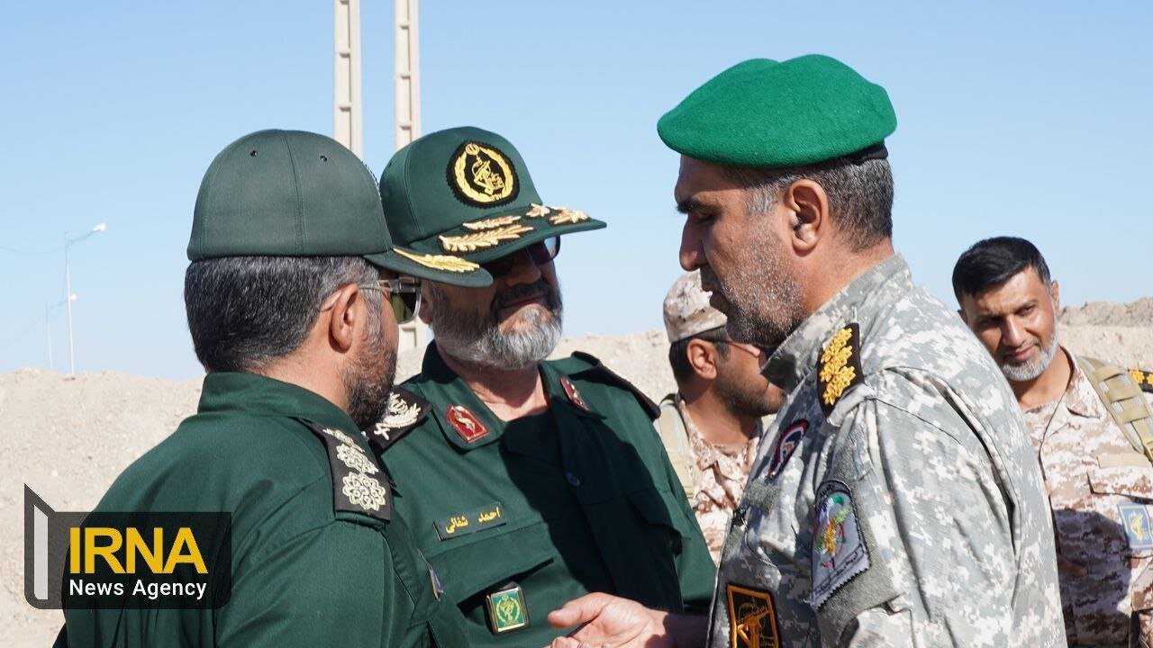 فرمانده نیروی زمینی سپاه در رزمایش عملیاتی شهدای امنیت | تصاویر