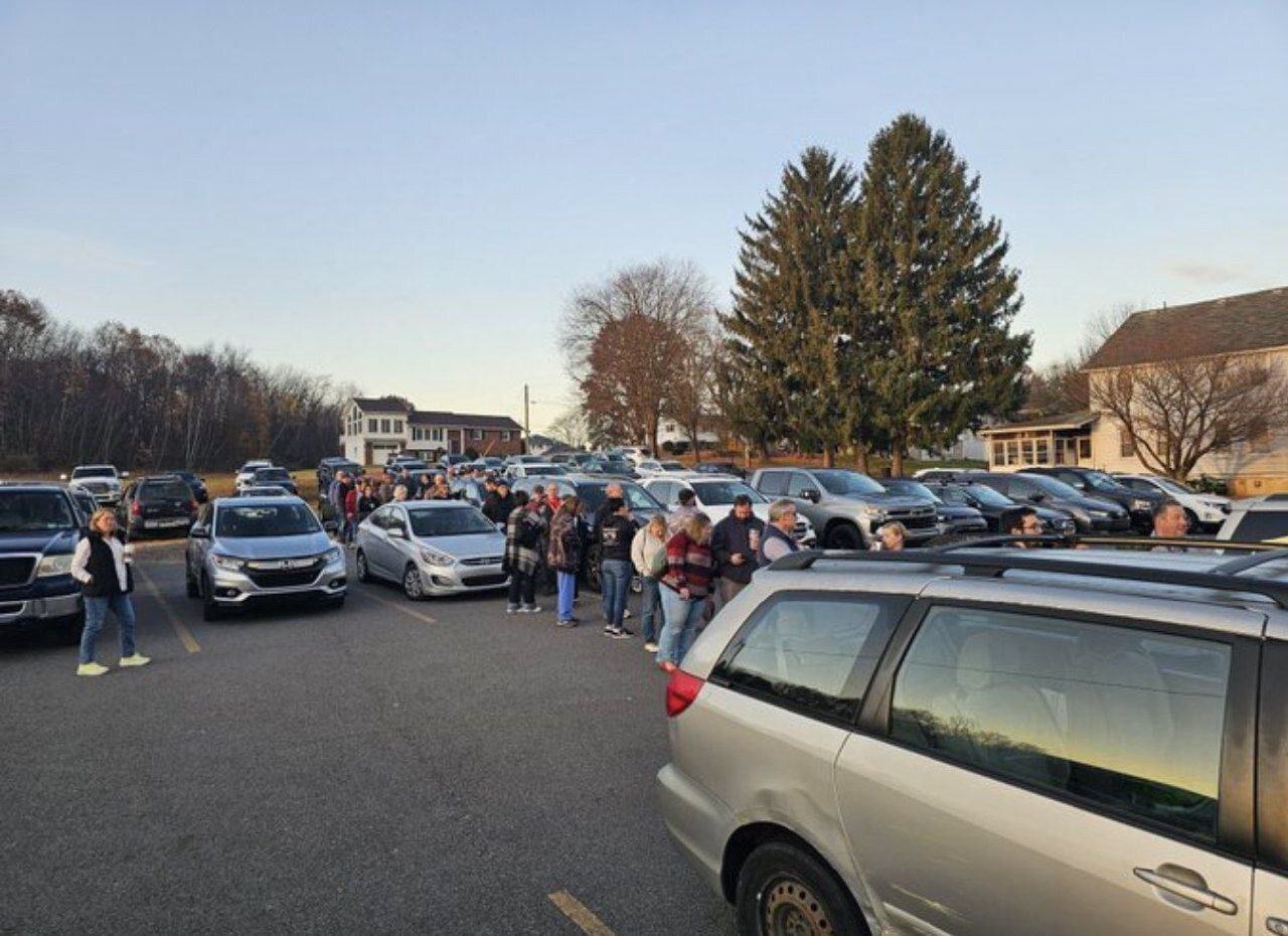 صفهای طولانی انتخابات ریاست جمهوری در ایالت نوسانی پنسیلوانیا | تصاویر