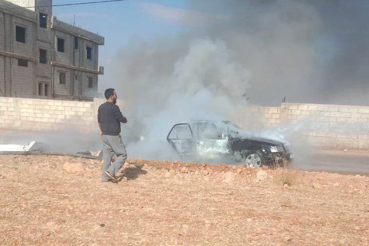 حمله پهپادی اسرائیل به یک خودرو در لبنان