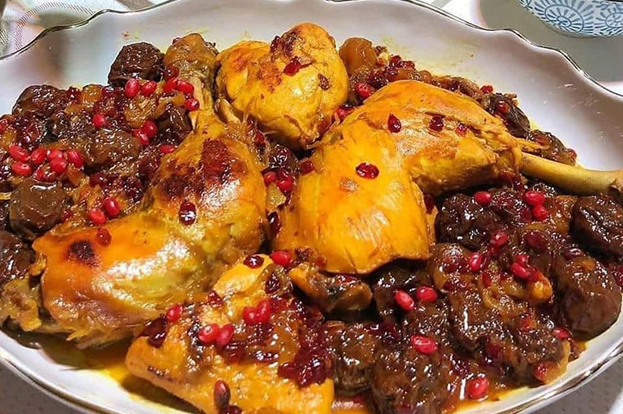 طرز تهیه انواع خورش ایرانی با مرغ