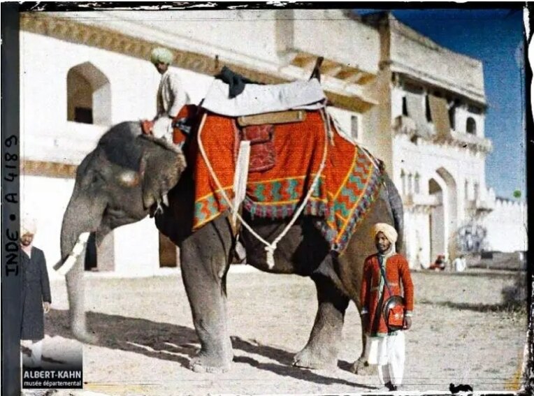 عکسهای بسیار دیدنی و رنگی از یک قرن پیش!