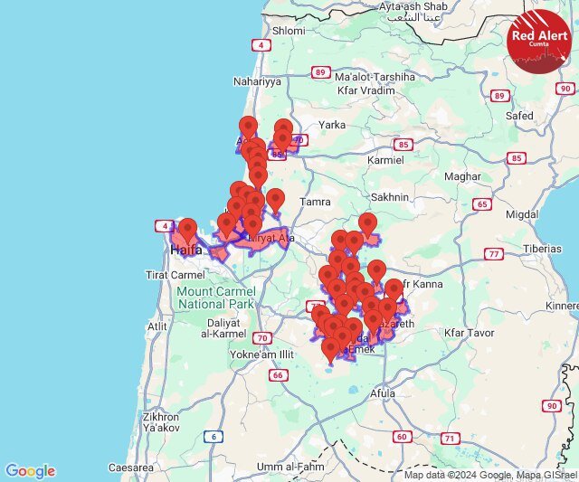 تصاویر اصابت موشکهای حزبالله به بندر اشغالی حیفا | ویدئو