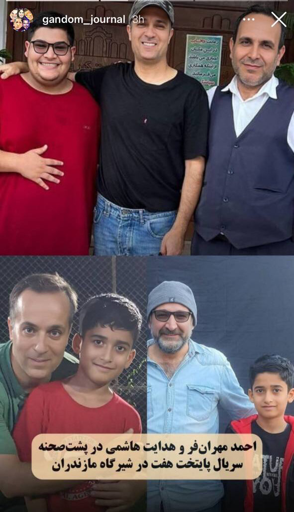 نقی و ارسطو در پشت صحته سری جدید پایتخت | ببینید