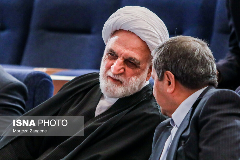 خوش و بش محسنی اژه ای و عبدالناصر همتی | تصاویر