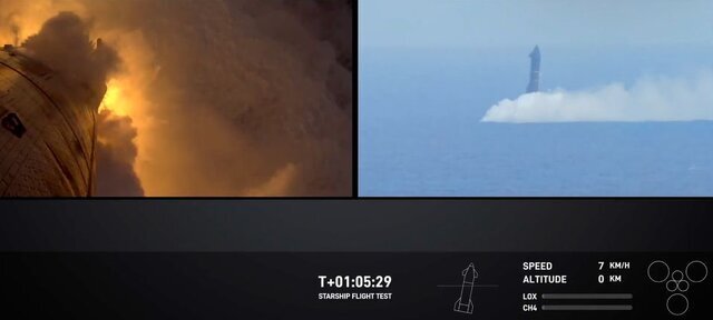 حضور ترامپ و ایلان ماسک هنگام پرتاب بزرگترین و قویترین موشک جهان + ویدئو | لحظات دیدنی از ششمین پرواز آزمایشی موشک استارشیپ