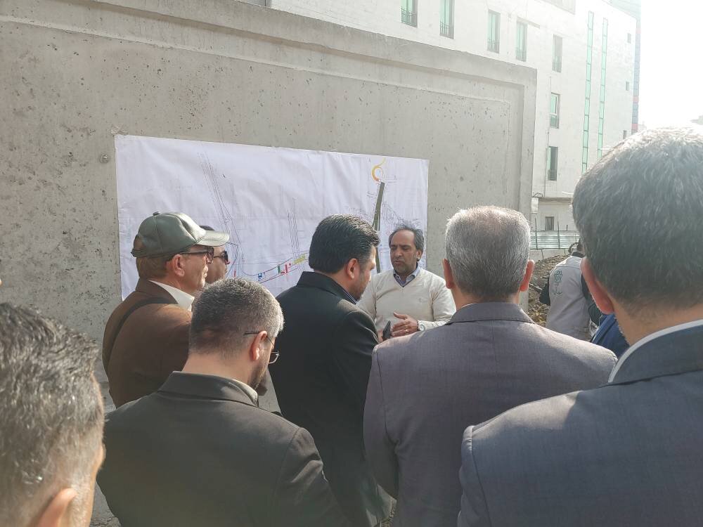 بازدید شهرداران مناطق از پروژه یادگار امام(ره) + جزئیات پروژه و زمان افتتاح