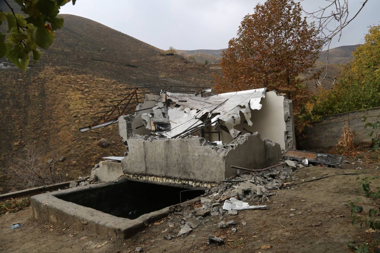 تخریب ساخت وساز غیرمجاز در شمالغرب تهران