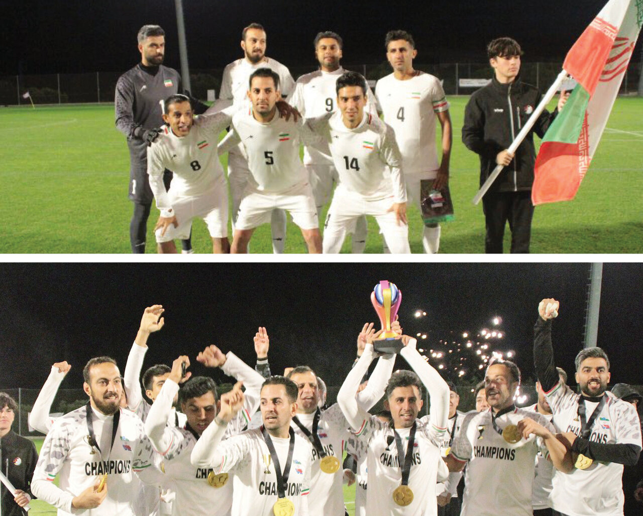 سرمربی تیم ملی بعد از قهرمانی ایران در جام جهانی؛ با تیمهای فوتبال افراد سالم بازی کردیم!