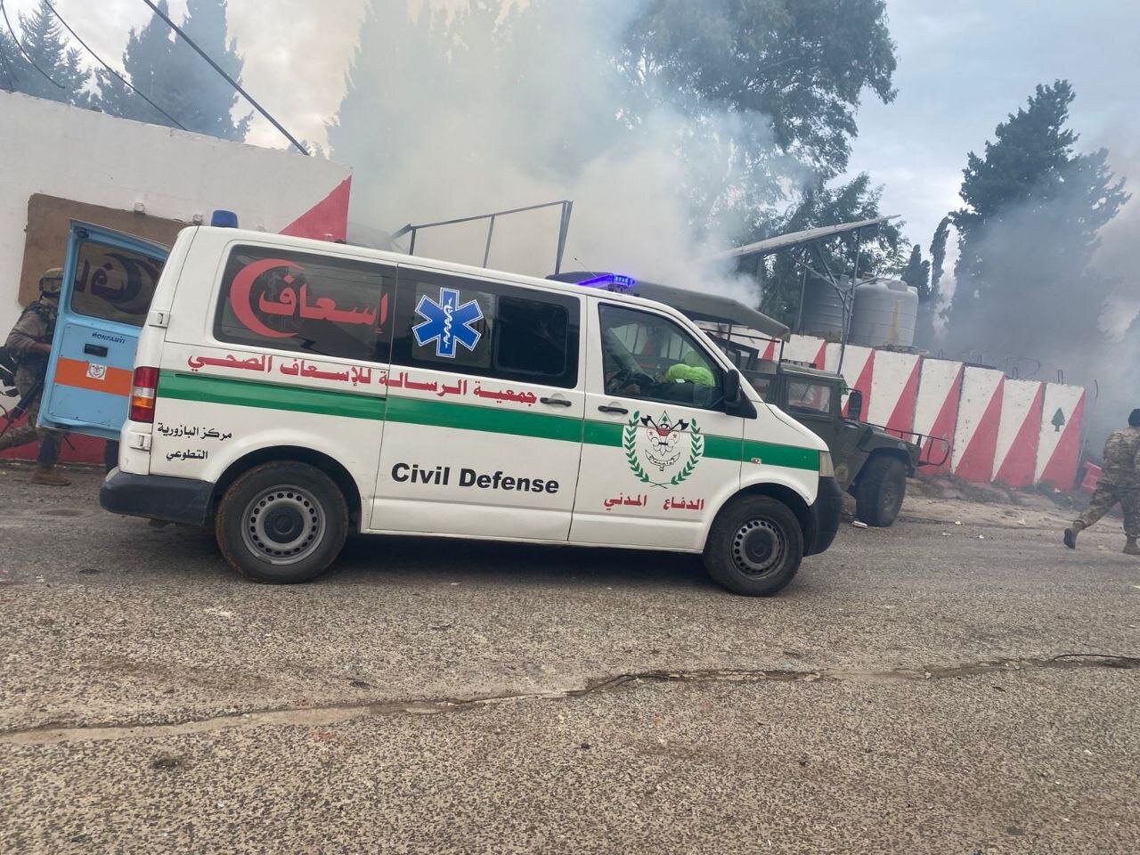 حمله وحشیانه اسرائیل به مقر ایست بازرسی ارتش لبنان + ویدئو