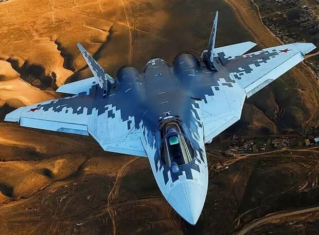 جنگنده نسل پنجم روسیه، رقیب F-35 آمریکا و J-20 چین | تصاویر