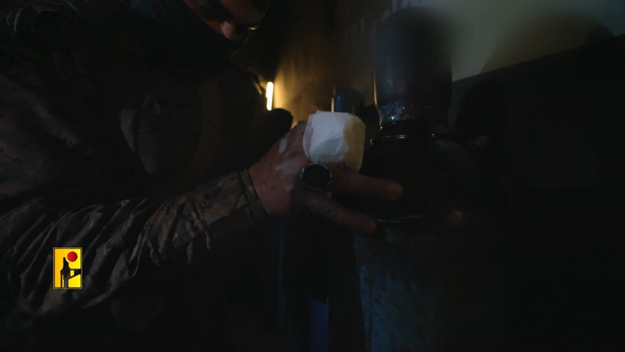 جانبازان انفجارهای پیجری مجروح به خط مقدم نبرد برگشتند | تصاویر