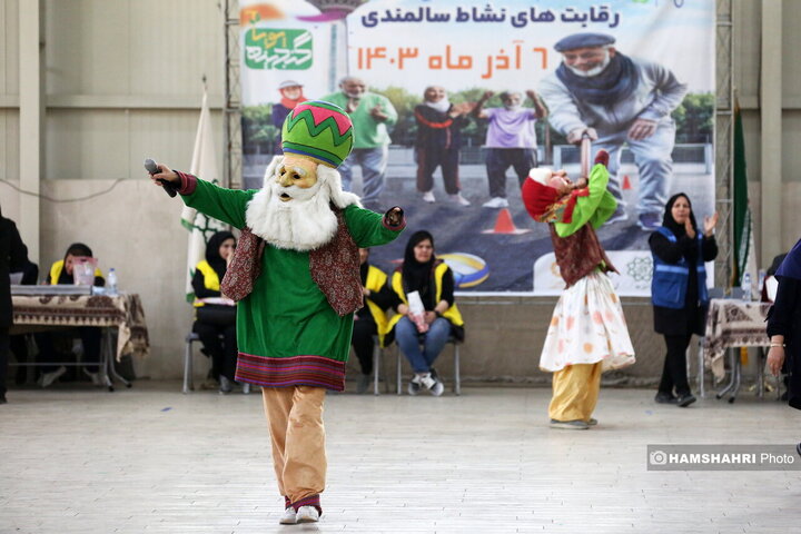 برپایی رقابت‌های نشاط سالمندی در شرق تهران