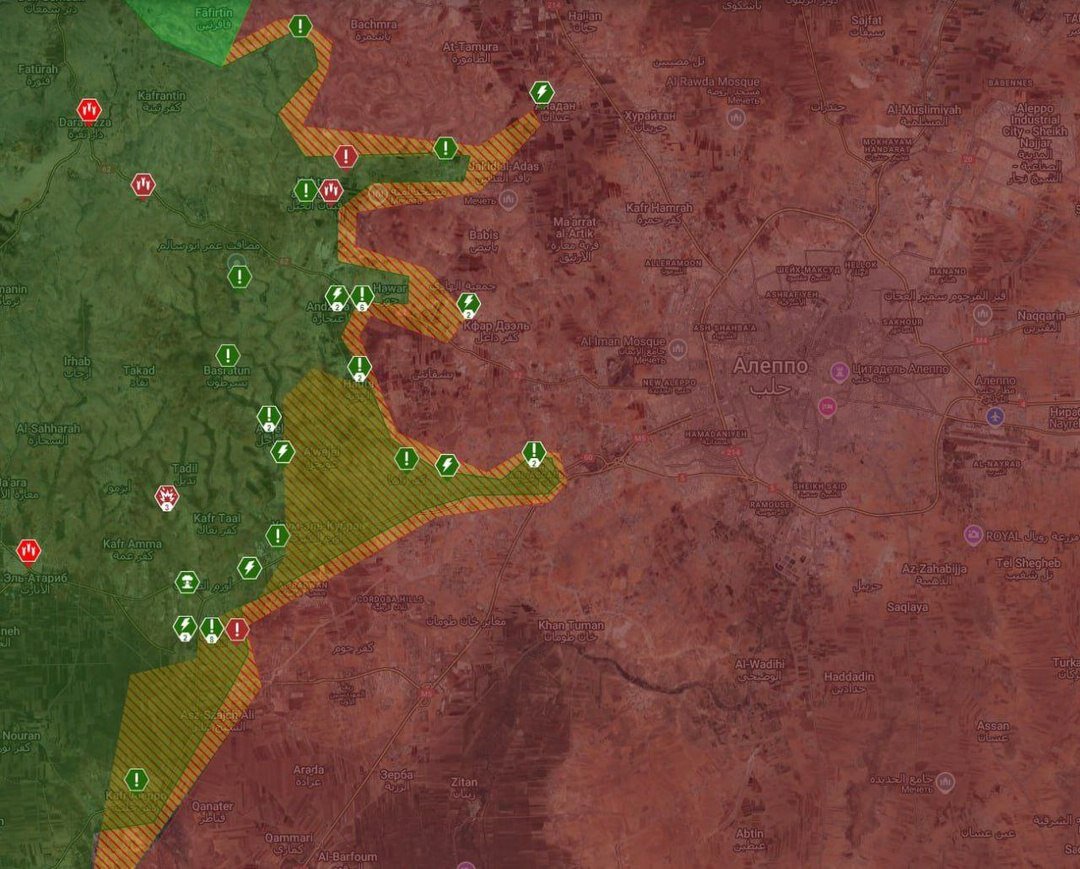 سوریه چه خبر است؟ + تصاویر و نقشه | جزئیات درگیری شدید در غرب حلب | چند منطقه به تصرف تروریستها درآمده است؟ | هشدار درمورد تصاویر انتهای گزارش